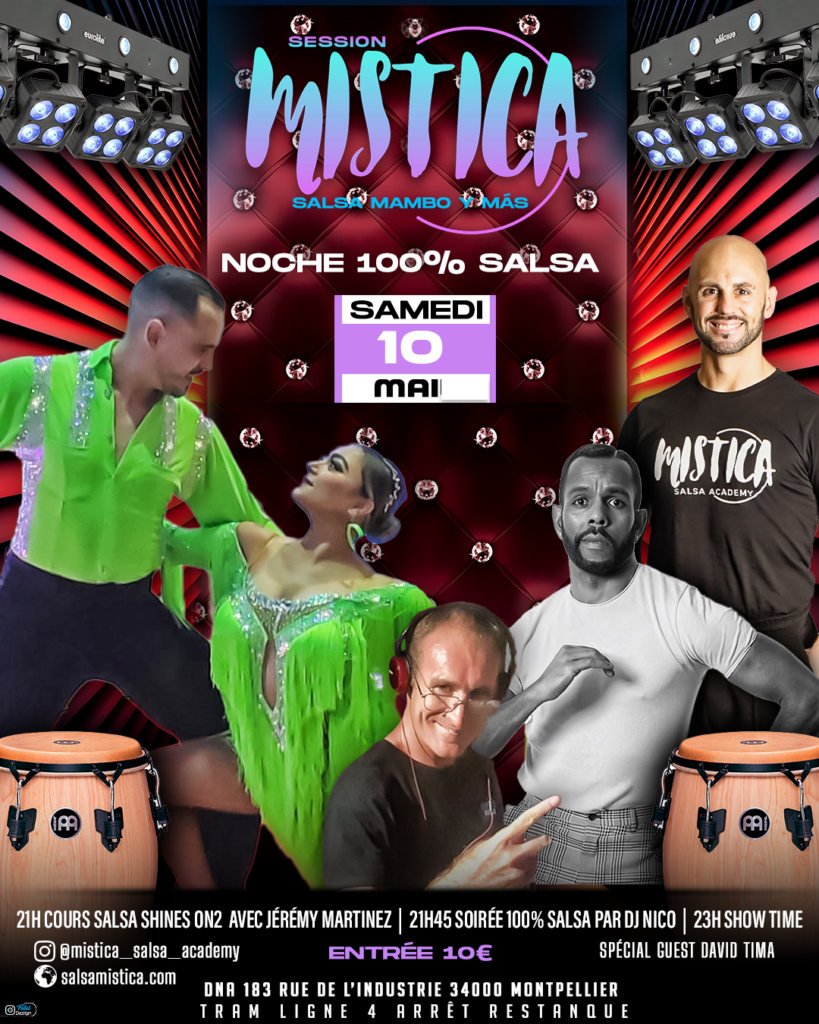 SAMEDI 10 MAI : BIG SOIRÉE SALSA