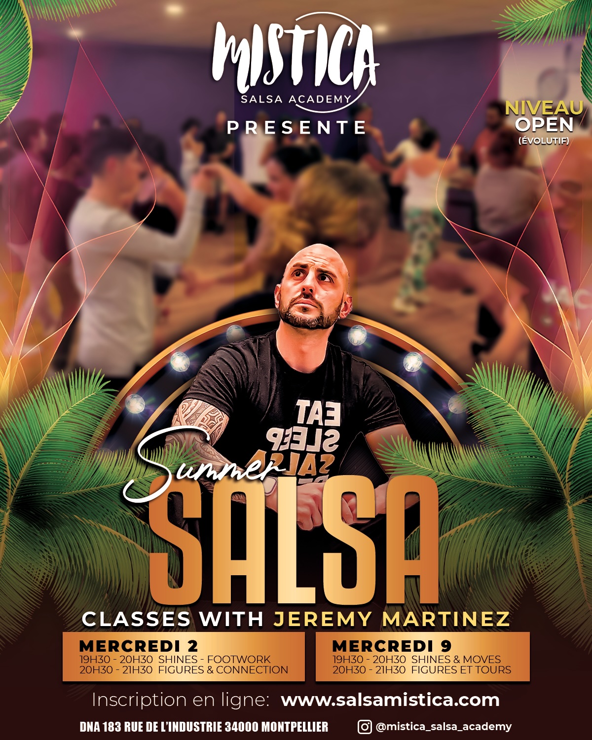 📍SUMMER SALSA CLASSES : Mercredi 2 et 9 Juillet