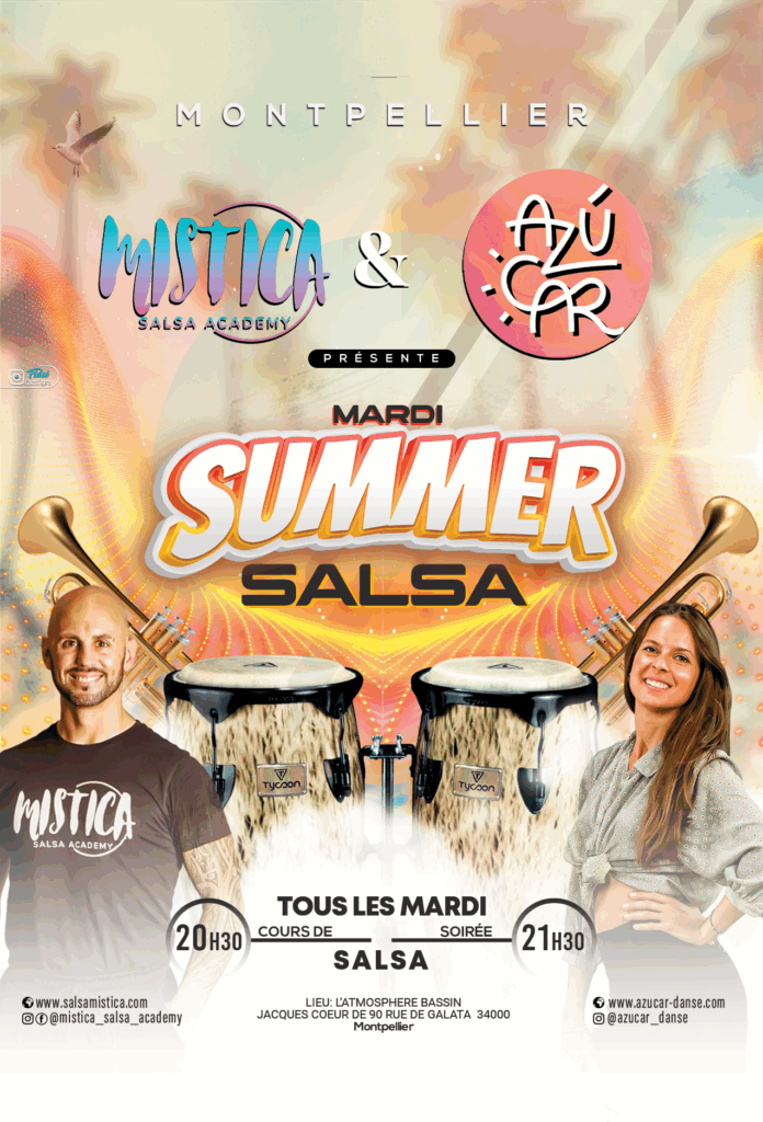 MARDI Summer SALSA : Cours débutant + soirée !