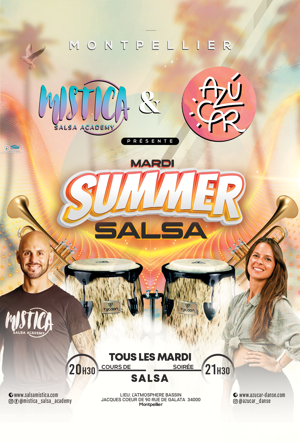 MARDI Summer SALSA : Cours débutant + soirée !