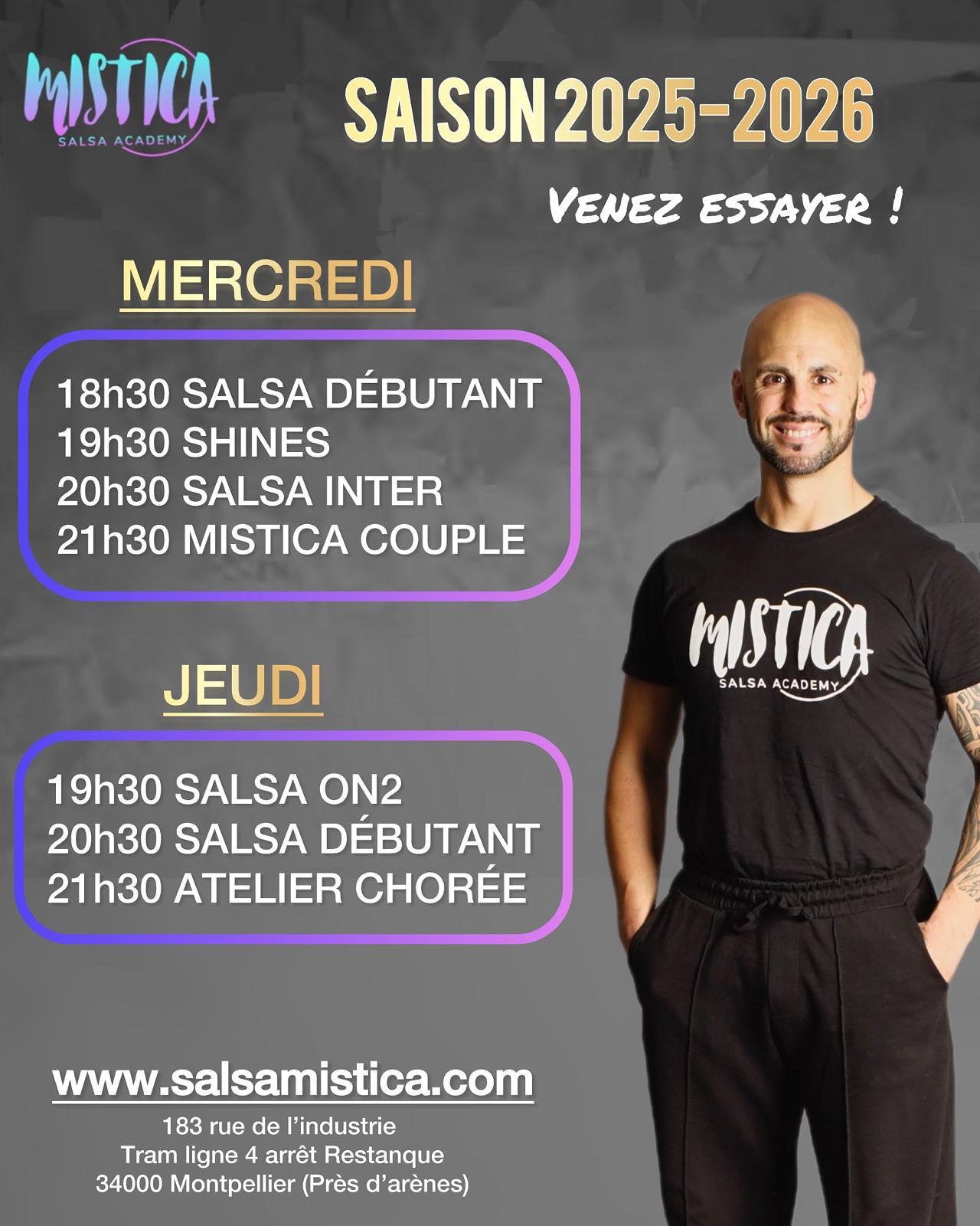 PORTES OUVERTES COURS DE SALSA – du 10 au 18 septembre !
