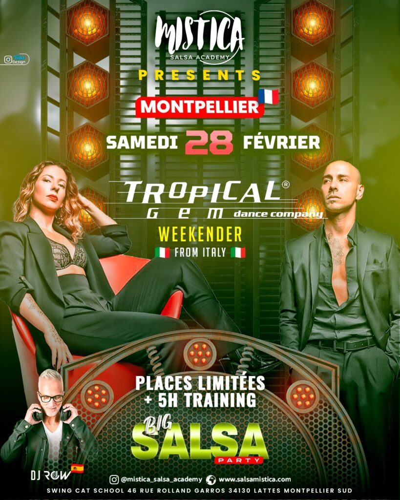 TROPICAL GEM WEEKENDER : SAMEDI 28 FEVRIER